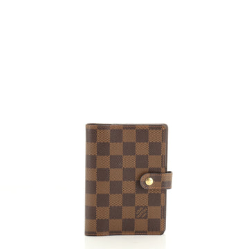 Louis Vuitton Ring Agenda Cover Damier PM