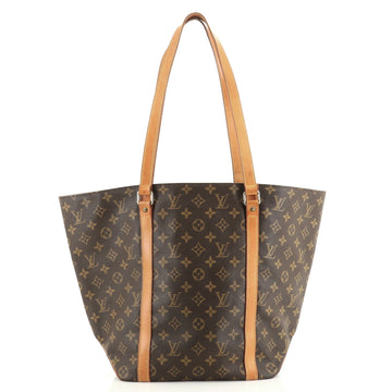 Louis Vuitton Shopping Sac Handbag Monogram Canvas MM