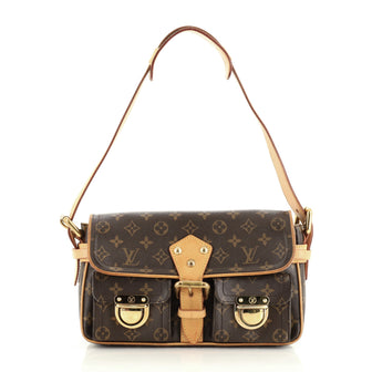 Louis Vuitton Hudson Handbag Monogram Canvas PM