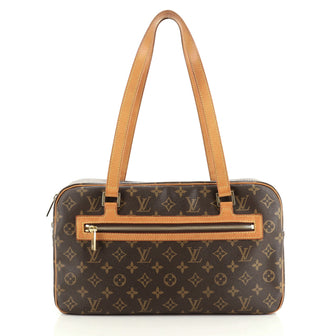 Louis Vuitton Cite Handbag Monogram Canvas GM