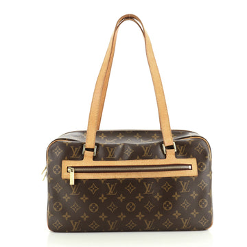 Louis Vuitton Cite Handbag Monogram Canvas GM