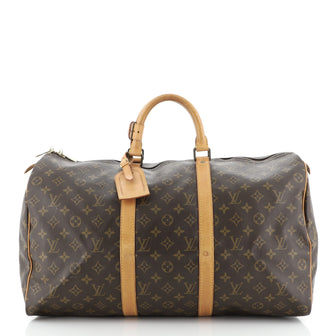 Louis Vuitton Keepall Bag Monogram Canvas 50
