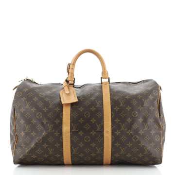 Louis Vuitton Keepall Bag Monogram Canvas 50