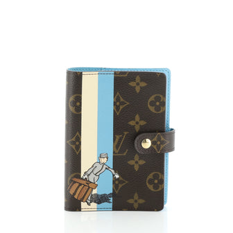 Louis Vuitton Ring Agenda Cover Limited Edition Monogram Canvas PM