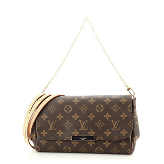 Louis Vuitton Favorite Handbag Monogram Canvas MM