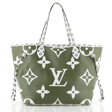 Louis Vuitton Neverfull NM Tote Limited Edition Colored Monogram Giant MM