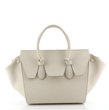 Celine Tie Knot Tote Grainy Leather Mini