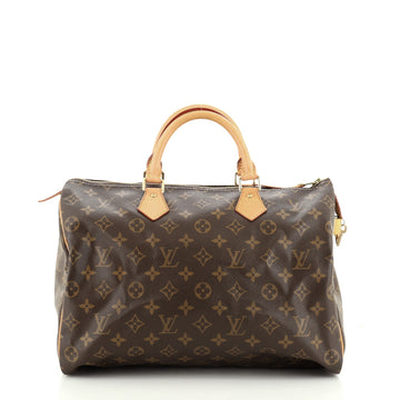 Louis Vuitton Speedy Handbag Monogram Canvas 35