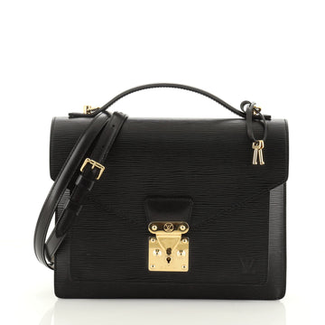 Louis Vuitton Monceau Handbag Epi Leather