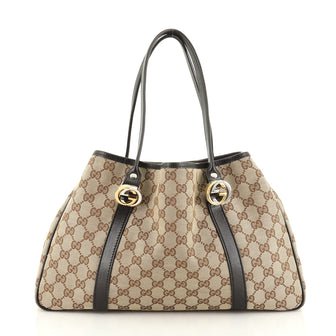 Gucci Twins Tote GG Canvas Medium