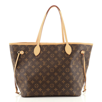 Louis Vuitton Neverfull NM Tote Monogram Canvas MM
