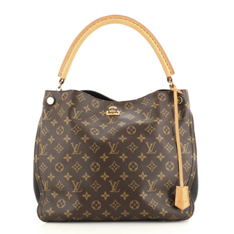 Louis Vuitton Gaia Handbag Monogram Canvas