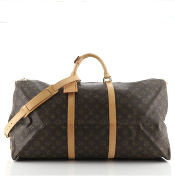 Louis Vuitton Keepall Bandouliere Bag Monogram Canvas 60