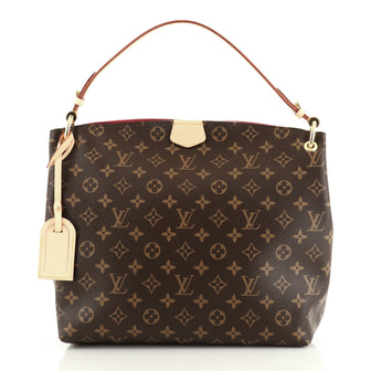 Louis Vuitton Graceful Handbag Monogram Canvas PM