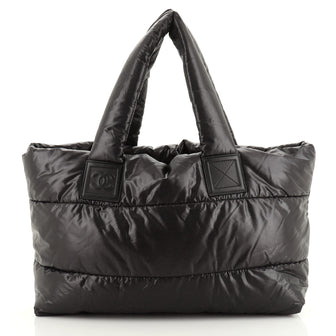Chanel Coco Cocoon Reversible Tote Quilted Nylon Medium