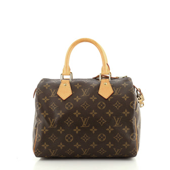 Louis Vuitton Speedy Handbag Monogram Canvas 25