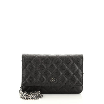 Chanel Wallet on Chain Quilted Caviar