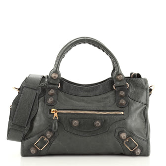 Balenciaga City Giant Studs Bag Leather Medium