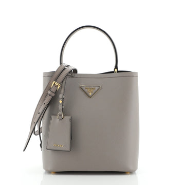Prada Panier Bucket Bag Saffiano Leather Medium