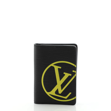 Louis Vuitton Pocket Organizer Initials Epi Leather