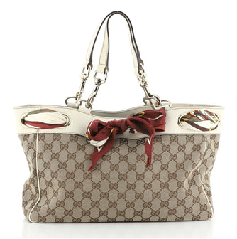 Gucci Positano Tote GG Canvas Small
