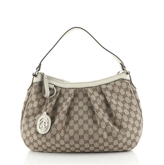 Gucci Sukey Hobo GG Canvas Medium