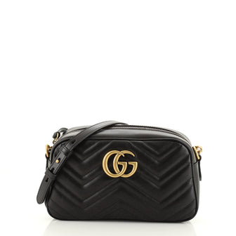 Gucci GG Marmont Shoulder Bag Matelasse Leather Small