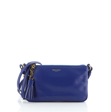 Saint Laurent Teen Monogram Crossbody Bag Leather Mini
