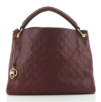 Louis Vuitton Artsy Handbag Monogram Empreinte Leather MM
