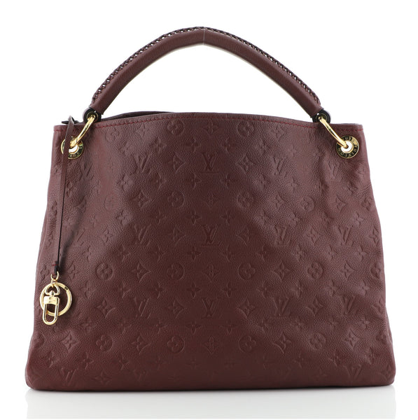 Louis Vuitton Burgundy Empreinte Leather Artsy MM Bag