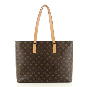 Louis Vuitton Luco Handbag Monogram Canvas