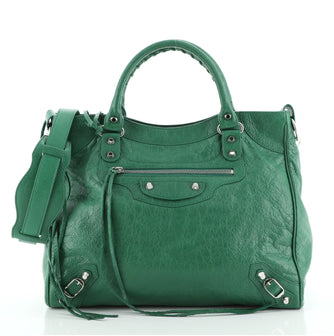 Balenciaga Velo Classic Studs Bag Leather Medium