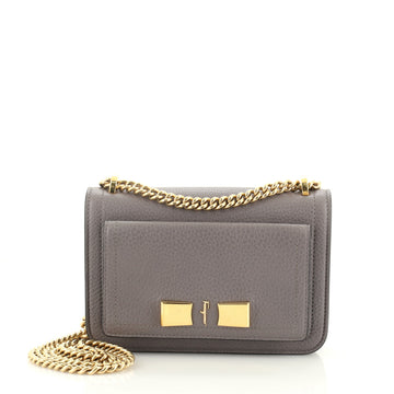 Salvatore Ferragamo Ginevra Shoulder Bag Leather Small