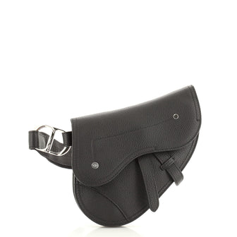 Christian Dior Saddle Wristlet Leather