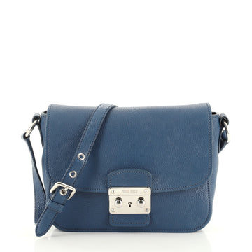 Miu Miu Flap Crossbody Bag Leather Small