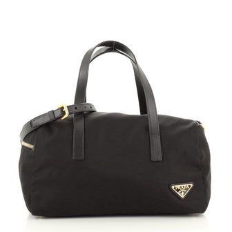 Prada Convertible Boston Bag Tessuto Medium