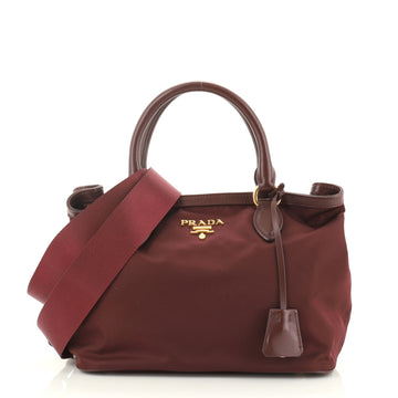 Prada Convertible Open Tote Tessuto Small