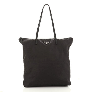 Prada Slim Zip Tote Tessuto Medium