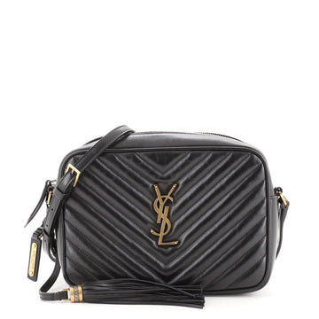 Saint Laurent Lou Camera Bag Matelasse Chevron Leather Small