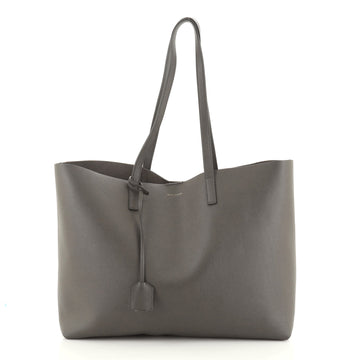 Saint Laurent Shopper Tote Leather Large