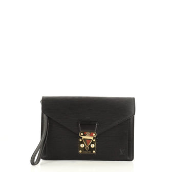 Louis Vuitton Dragonne Pochette Epi Leather