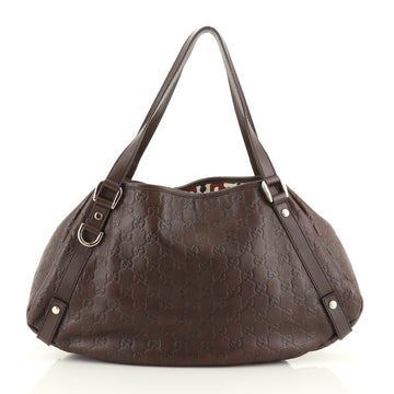 Gucci Abbey Shoulder Bag Guccissima Leather Medium
