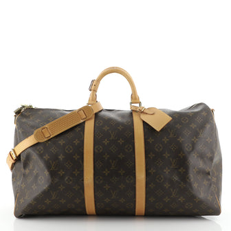 Louis Vuitton Keepall Bandouliere Bag Monogram Canvas 55