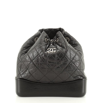 Chanel Gabrielle Backpack Quilted Calfskin Small