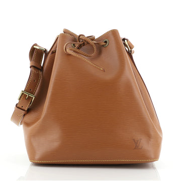 Louis Vuitton Petit Noe Handbag Epi Leather