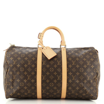 Louis Vuitton Keepall Bag Monogram Canvas 50