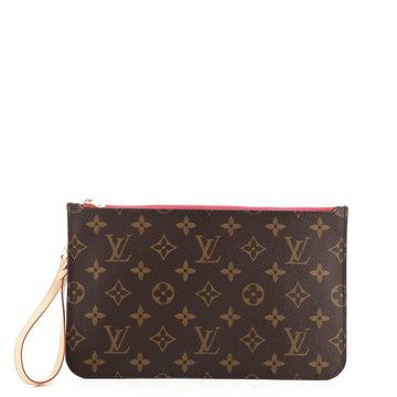 Louis Vuitton Neverfull Pochette Monogram Canvas Large