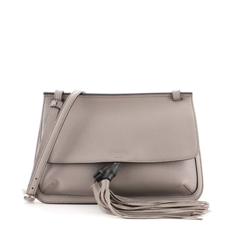 Gucci Bamboo Daily Flap Bag Leather
