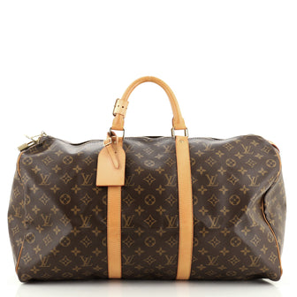 Louis Vuitton Keepall Bag Monogram Canvas 50
