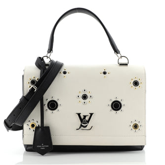Louis Vuitton Lockme II Handbag Embellished Leather
